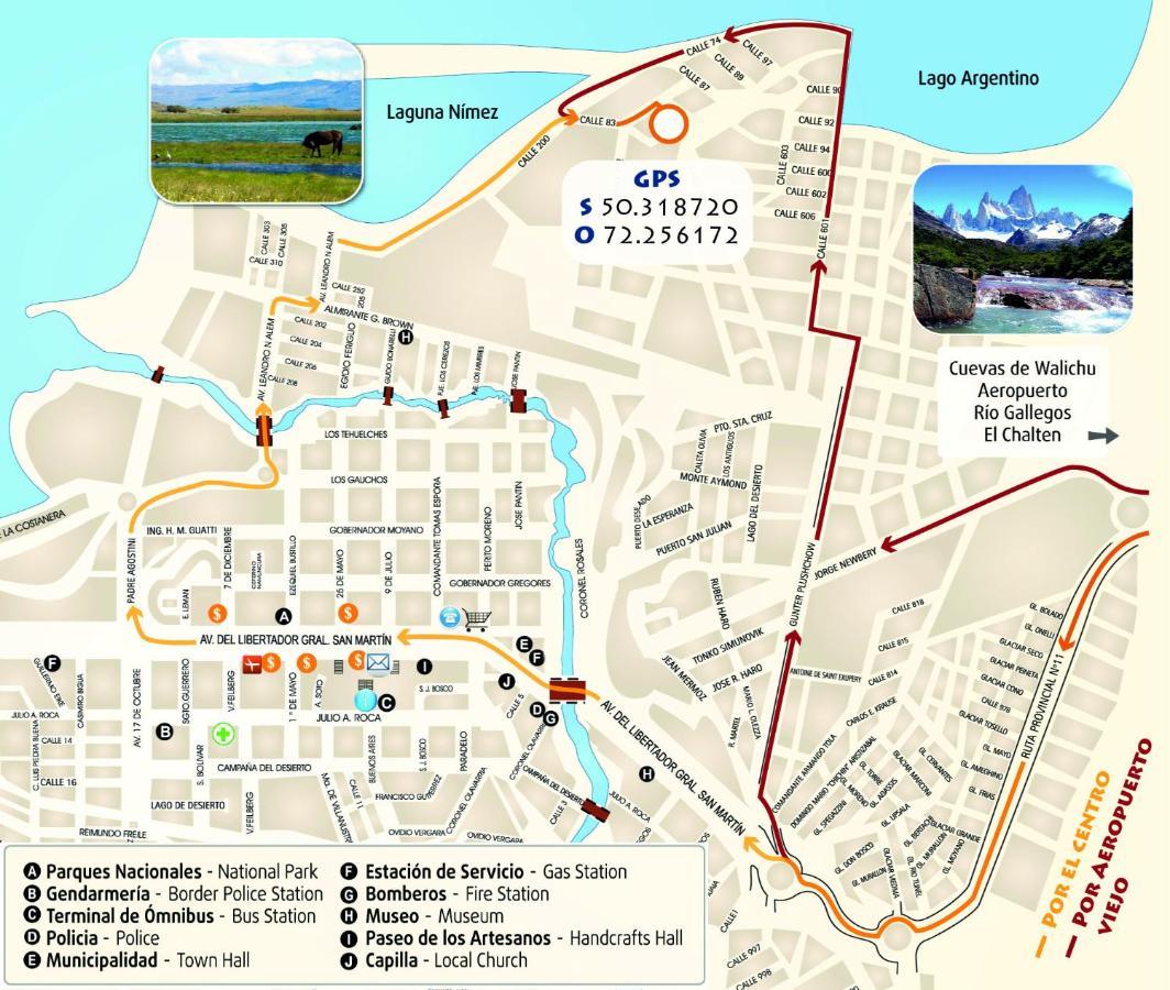 Brillos Patagonicos El Calafate Eksteriør billede